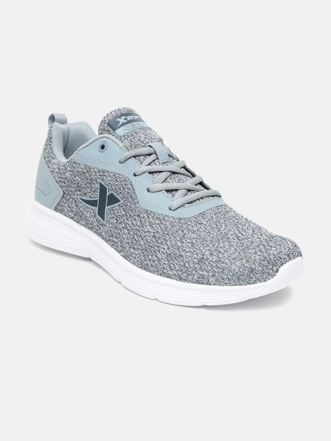 

Xtep Men Grey Textile Training or Gym Shoes