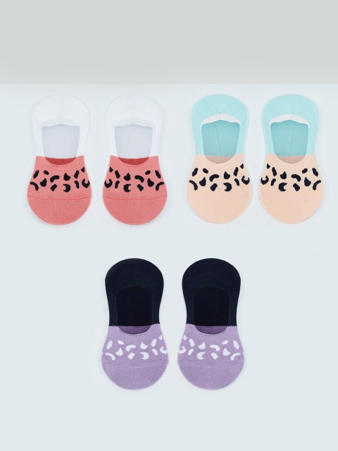 

max Women Pack of 3 Assorted Shoe Liners