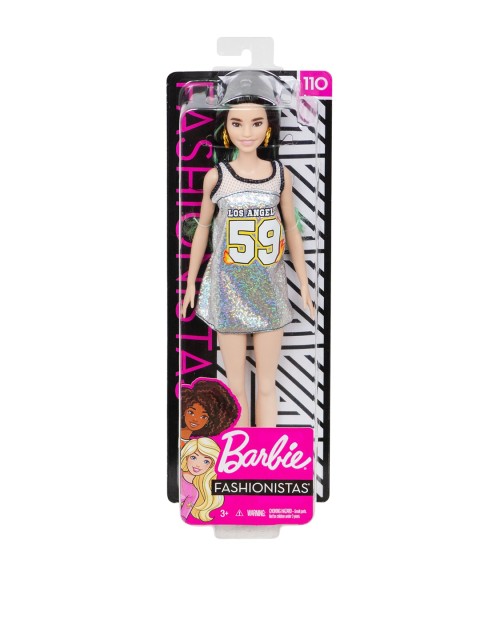 

Barbie Kids Beige & Silver-Coloured Fashionista Doll 9