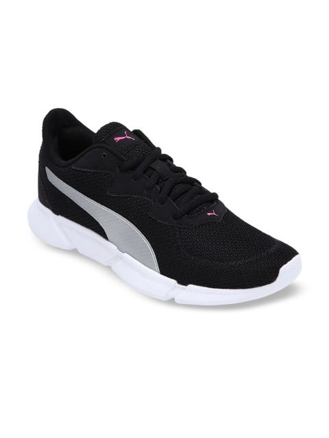 

Puma Black INTERFLEX Running Shoes