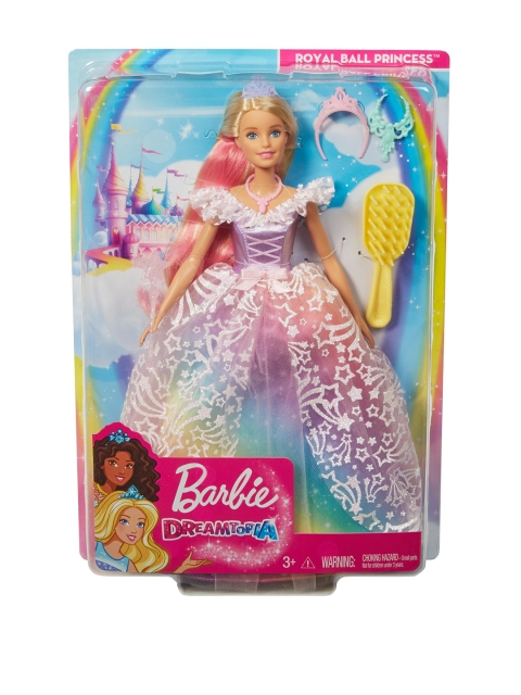 

Barbie Kids Pink & Beige Dreamtopia Royal Ball Princess Doll
