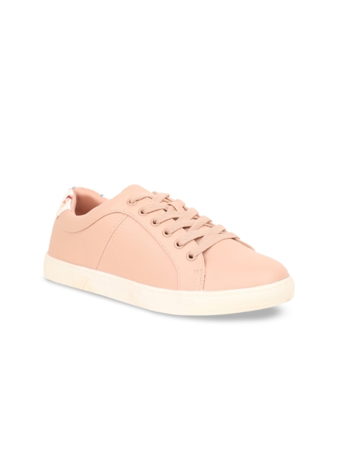 

Bata Women Peach-Coloured Sneakers