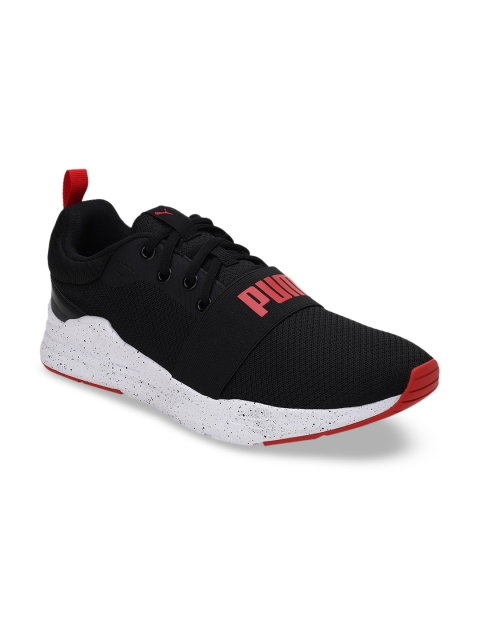 

Puma Unisex Black Wired Speckled Trainers