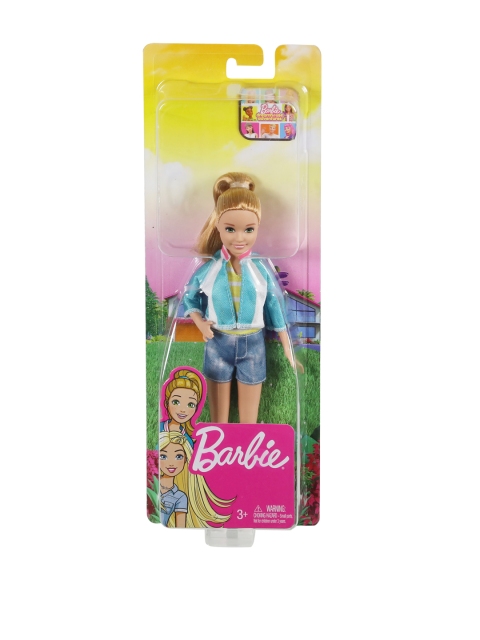

Barbie Kids Blue & Beige Dream House Adventure Stacie Doll