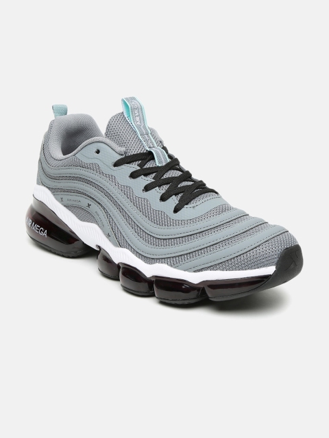 

Xtep Men Grey Textile Running Shoes