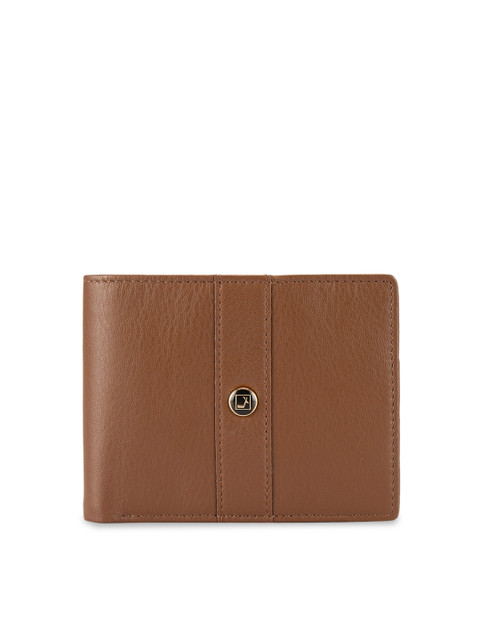 

Da Milano Men Brown Solid Two Fold Wallet