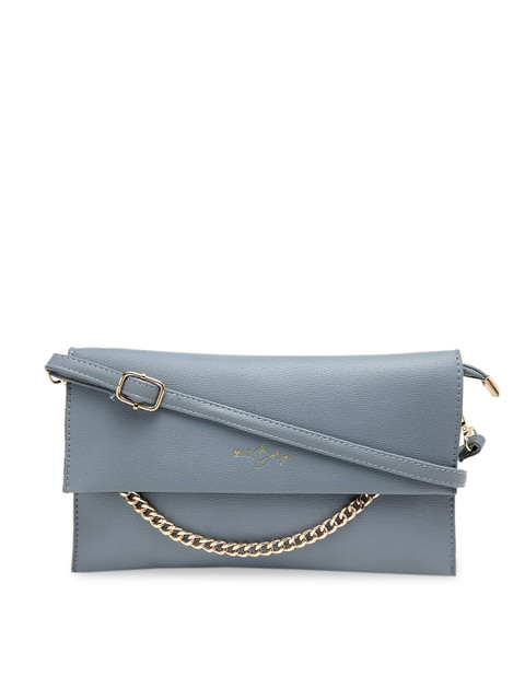 

MIO Borsa Blue Solid Clutch