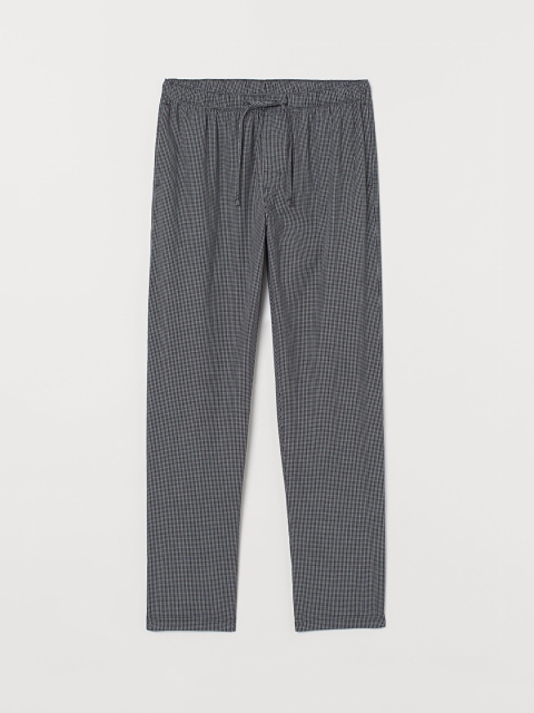 

H&M Men Black Pyjama Bottoms