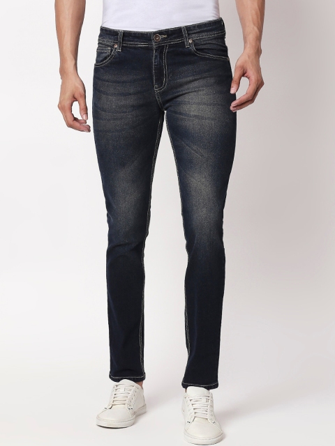 

High Star Men Blue Slim Fit Mid-Rise Clean Look Stretchable Jeans
