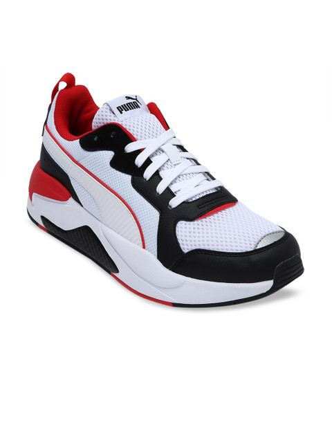 

Puma Unisex White & Black X-Ray Trainers
