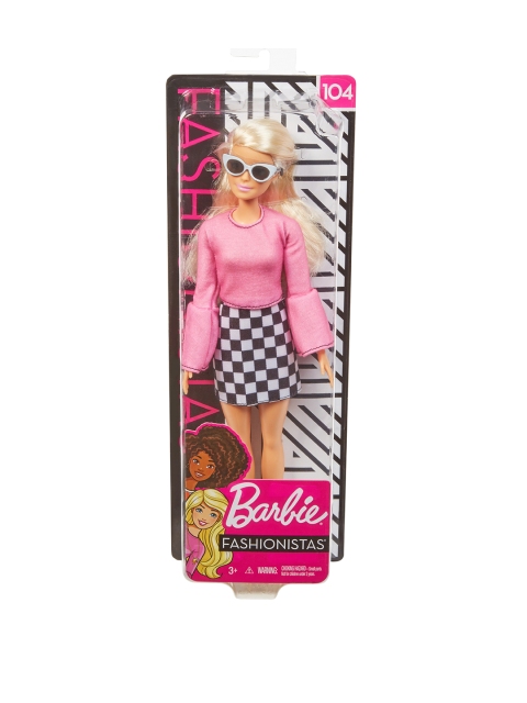 Barbie Kids Pink & Beige Fashionista Doll 10