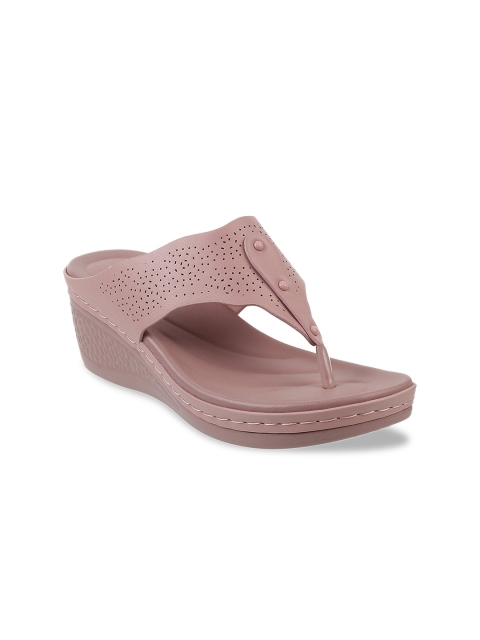 

Metro Women Pink Solid Wedges
