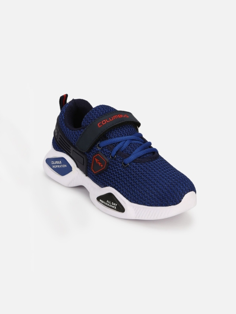 

Columbus Boys Navy Blue Mesh Running Shoes