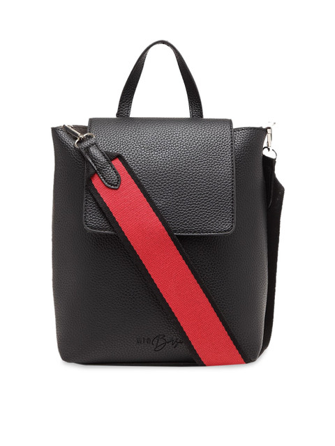 

MIO Borsa Black Solid Sling Bag