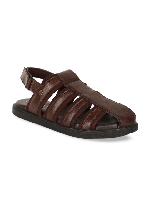 

Bata Men Brown Fisherman Sandals