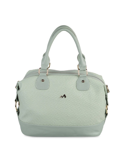 

Metro Green Textured Handheld Bag