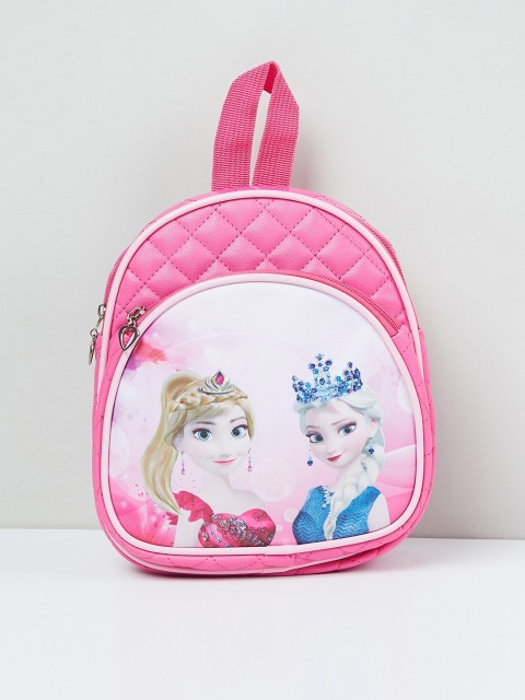 

max Fuchsia & Black Printed Sling Bag