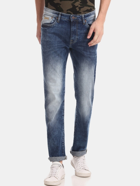 

Aeropostale Men Blue Slim Fit Mid-Rise Clean Look Jeans