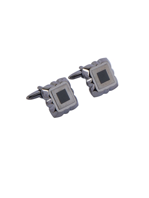 

shaze Grey Quirky Metallic Cufflinks