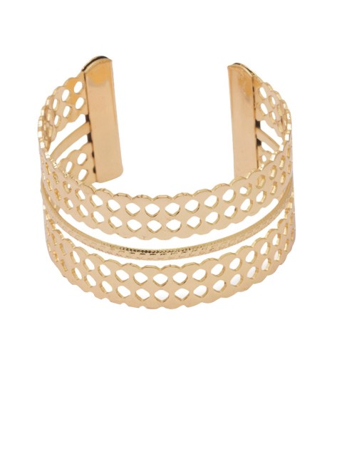 

Globus Gold-Plated Cuff Bracelet