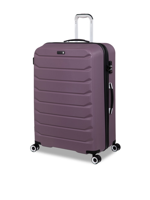 

IT luggage Unisex Purple Intervolve 360 Degree Rotation Hard-Sided Trolley Suitcase