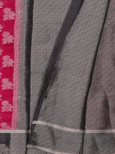 

Pothys Pink Woven Design Tissue Saree