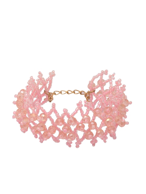 

Globus Gold-Toned & Pink Bracelet