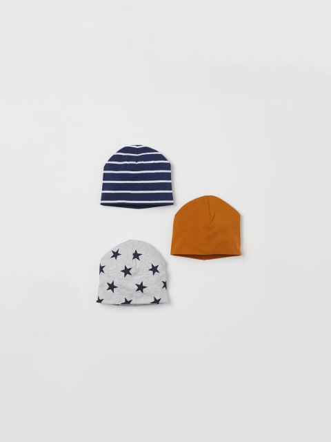 

H&M Boys 3-Pack Jersey Hats, Multi