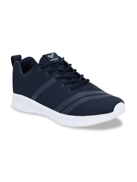 

Yuuki Men Blue Mesh Running Shoes