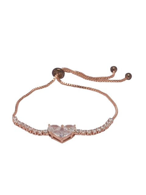 

Globus Rose Gold-Plated Alloy Wraparound Bracelet