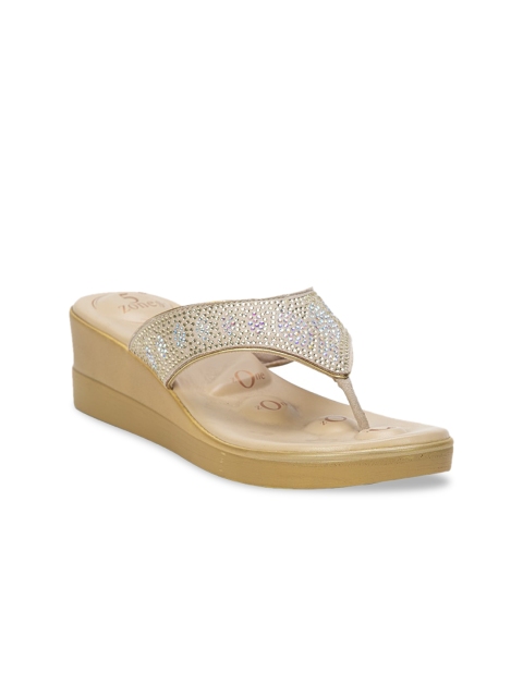 

VON WELLX GERMANY Women Tan Embellished Heels