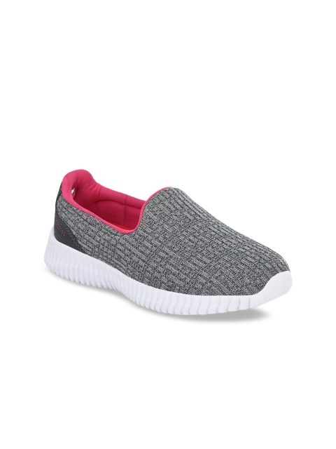 

Yuuki Women Grey Mesh Walking Shoes