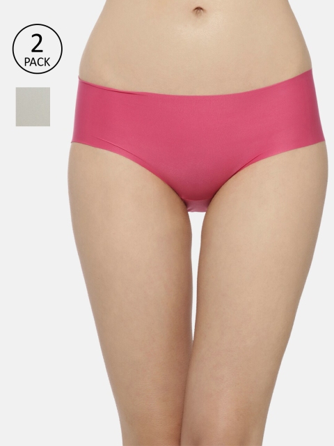 

Triumph Stretty Skinfit 15 Hipster Brief - Pack of 2, Pink