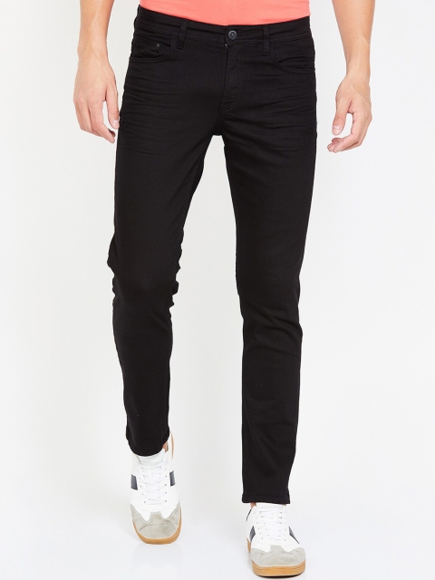 

Forca Men Black Slim Fit Mid-Rise Clean Look Jeans