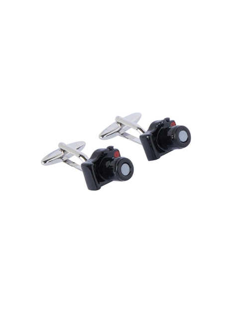 

shaze Black Quirky Camera Cufflinks