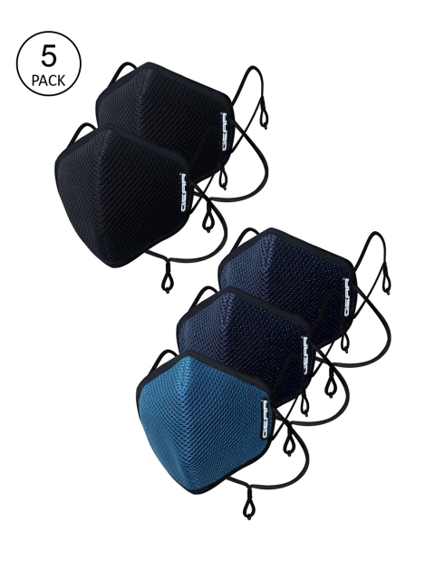 

Gear Pack Of 5 6-Ply Oxymax Plus G95 Protective Outdoor Masks, Black