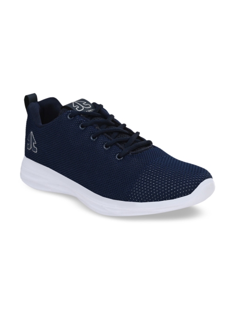

OFF LIMITS Men Navy Blue Mesh Running Shoes
