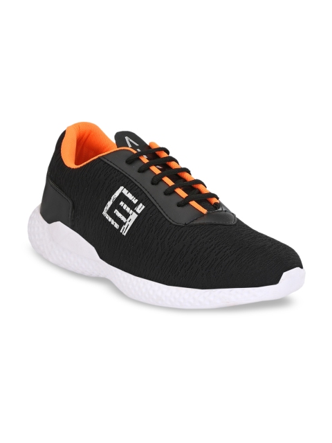 

Eego Italy Men Black Mesh Running Shoes