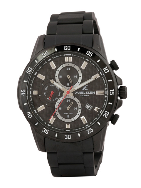 

Daniel Klein Men Black Analogue Watch