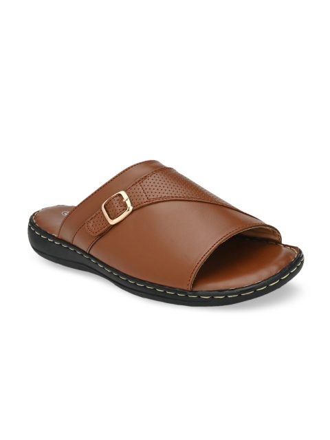 

Eego Italy Men Tan Brown Lightweight Comfort Sandals