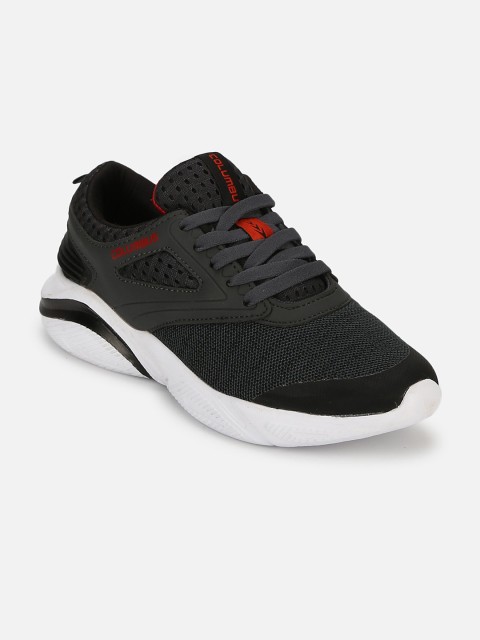 

Columbus Men Charcoal Mesh Running Shoes