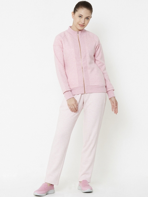 

Sweet Dreams Women Pink Solid Loungewear Tracksuit