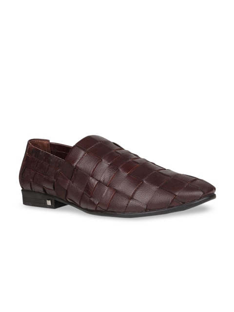 

Regal Men Brown Slip-On Leather Sneakers