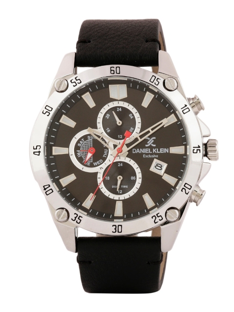 

Daniel Klein Men Black Analogue Watch
