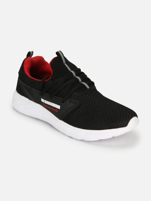 

Columbus Men Black Mesh Running Shoes