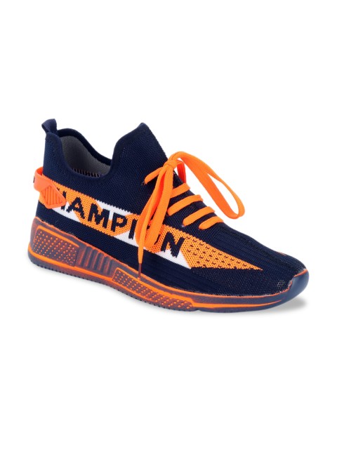 

AVAENS Men Blue Mesh Running Shoes
