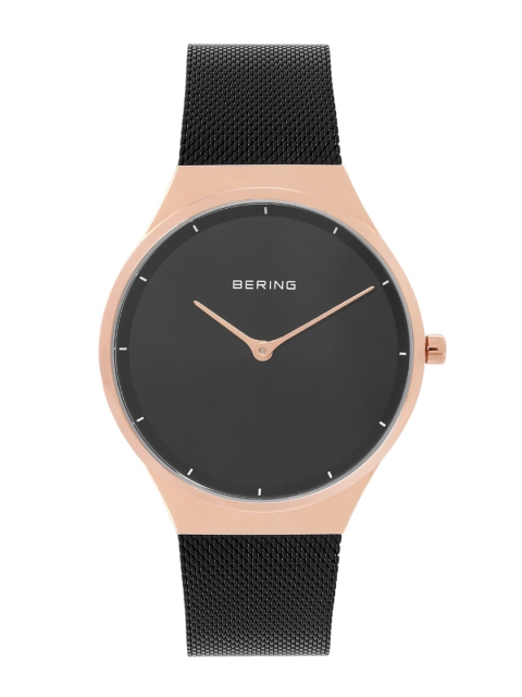 

BERING Men Black Analogue Watch 12138-162