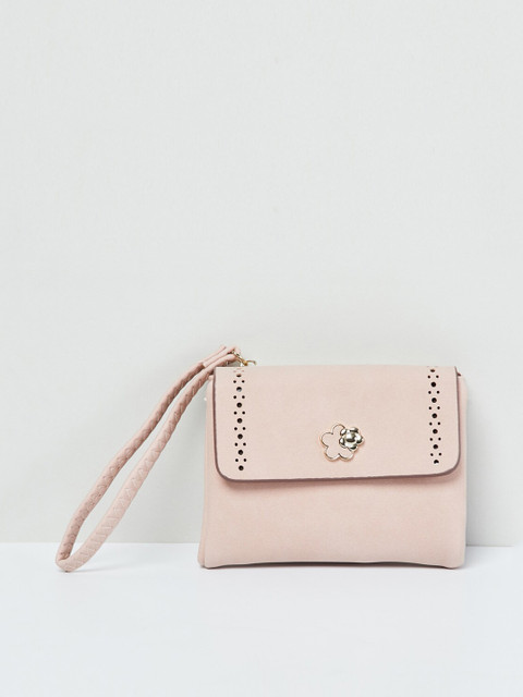 

max Women Pink Printed Two Fold Wallet