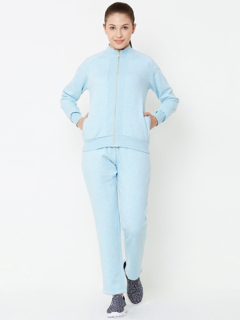 

Sweet Dreams Women Blue Solid Loungewear Tracksuit