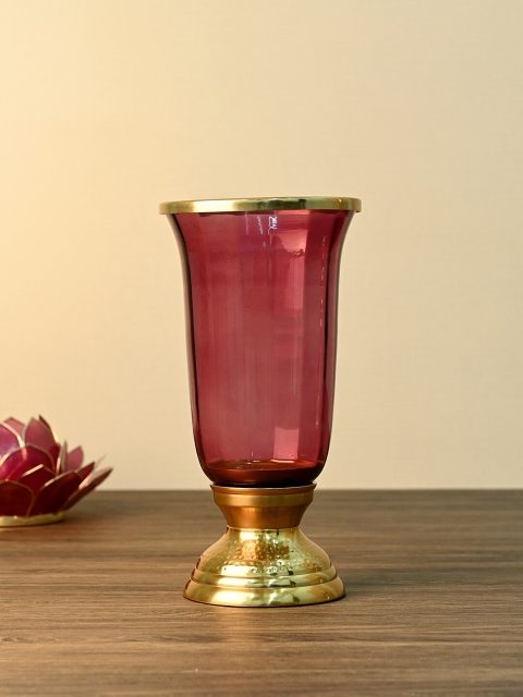 

Pure Home and Living Candle Holder, Purple